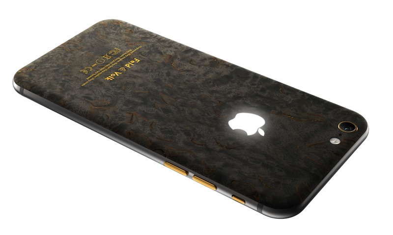 奢華定制版iPhone 6曝光：鱷魚皮、藍寶石后殼