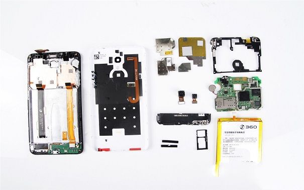 360手機N4做工如何？360手機N4拆機圖解評測