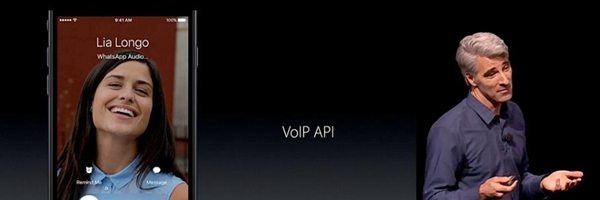 iOS10內(nèi)置支持VoIP：傳統(tǒng)電話服務要消亡