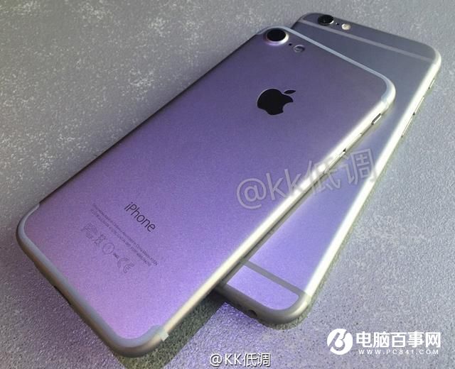 iPhone7與iPhone 6s真機對比圖來了！