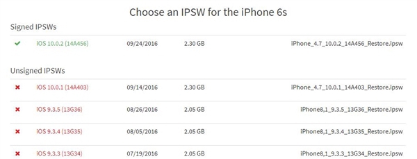永別了iOS 9！蘋果關閉iOS 9.3.5/10.0.1刷機驗證