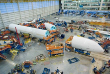 波音787-10夢幻客機(jī)開始裝配 明年首飛