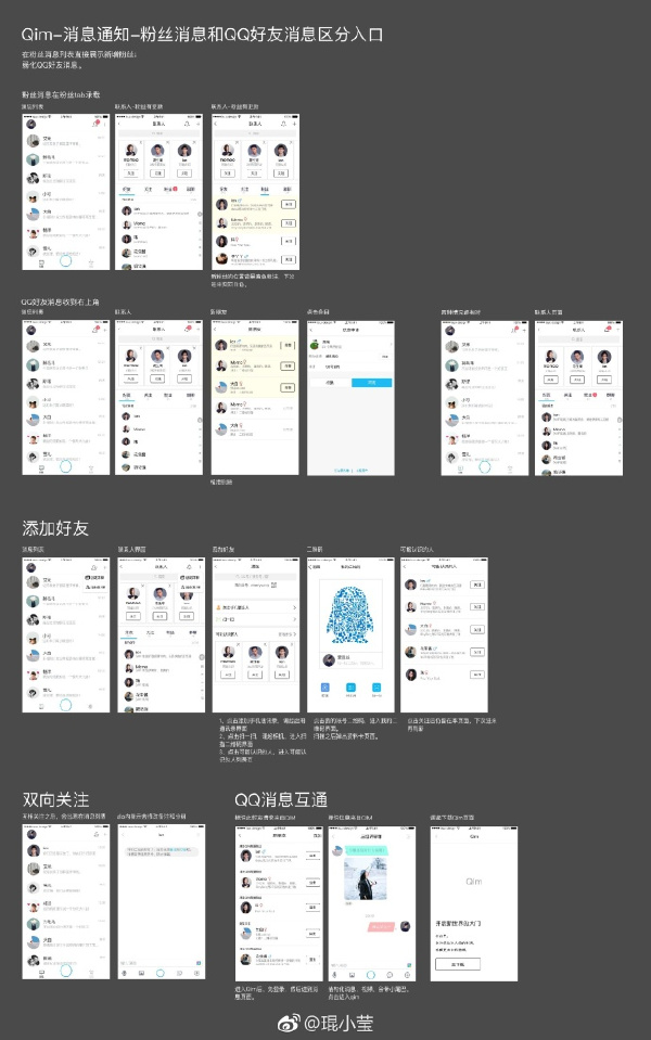 騰訊第四代社交QIM應用截圖大曝光：支持有粉絲！