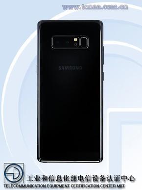 三星蓋樂世Note 8國行版下月發(fā)布 售價6288元起（圖片引自工信部）