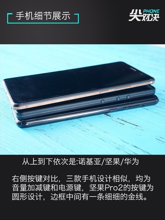 全面屏對決 諾基亞7 Plus、堅(jiān)果Pro2、華為Nova2s對比評測