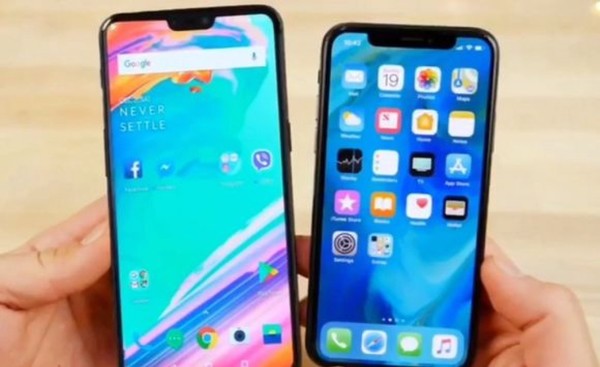 一加6對(duì)比iPhone X
