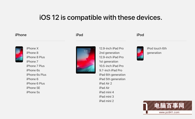iOS12支持哪些設(shè)備？iOS12支持iPhone4S/5嗎？