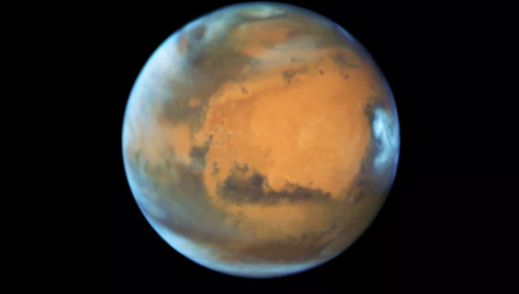 7月31日火星將達(dá)到與地球最近的位置 15年來(lái)相距最近一次