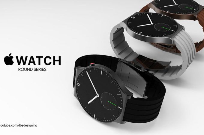 最新的Apple Watch概念圖: 圓形設(shè)計機身更薄