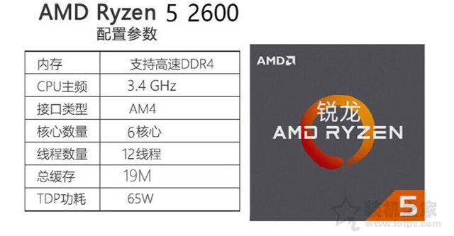 玩游戲的臺式機(jī)推薦 銳龍R5-2600搭配GTX1050Ti六核主機(jī)配置推薦