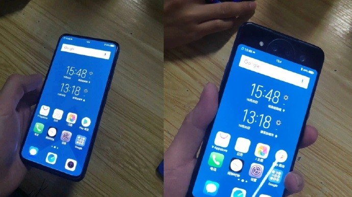 向nubia X看齊？Vivo新機諜照曝光 采用前后雙屏+驍龍 845