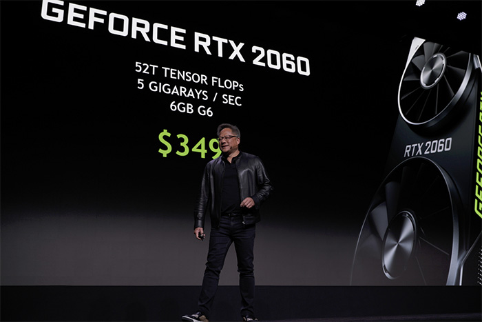 RTX 2060游戲顯卡發(fā)布：支持RTX光線追蹤技術(shù) 售價(jià)349美元！