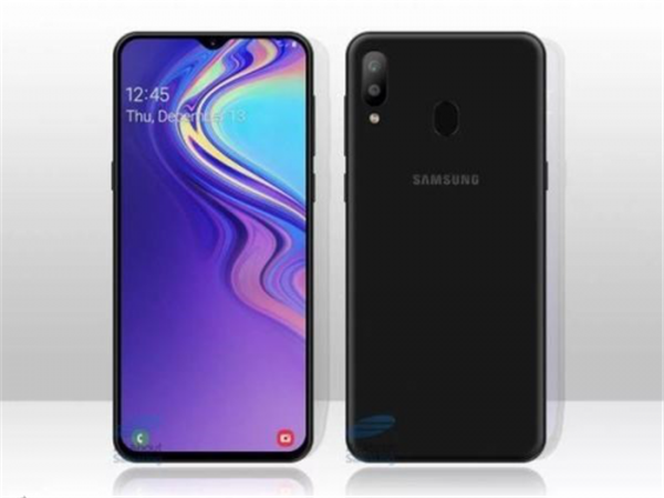 三星新機Galaxy M10曝光：采用6英寸水滴屏、豎排雙攝+背部指紋