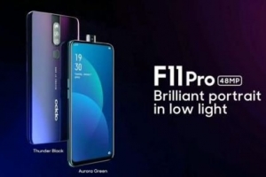 OPPO F11 Pro渲染圖曝光：采用升降攝像頭設計，這屏占比真香！