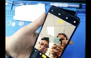 OPPO Reno真機曝光：前置扇形升降式攝像頭，網(wǎng)友：看不懂！