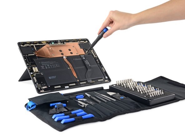 微軟Surface Pro X拆解，自己就能換硬盤(pán) 可維修性變得更好，