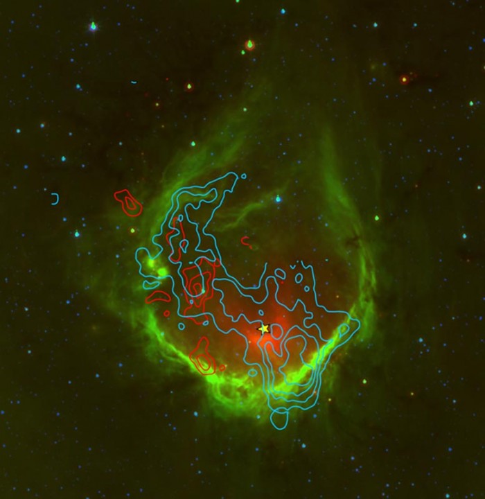 科學(xué)家通過(guò)恒星反饋和SOFIA發(fā)現(xiàn)：RCW120星云比以前認(rèn)為的要年輕得多